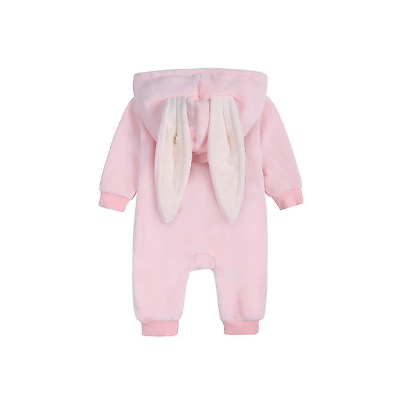 Baby Bunny Onesie Baby Hooded Onesie Infants Bodysuit Jumpsuit Zipper Onesie