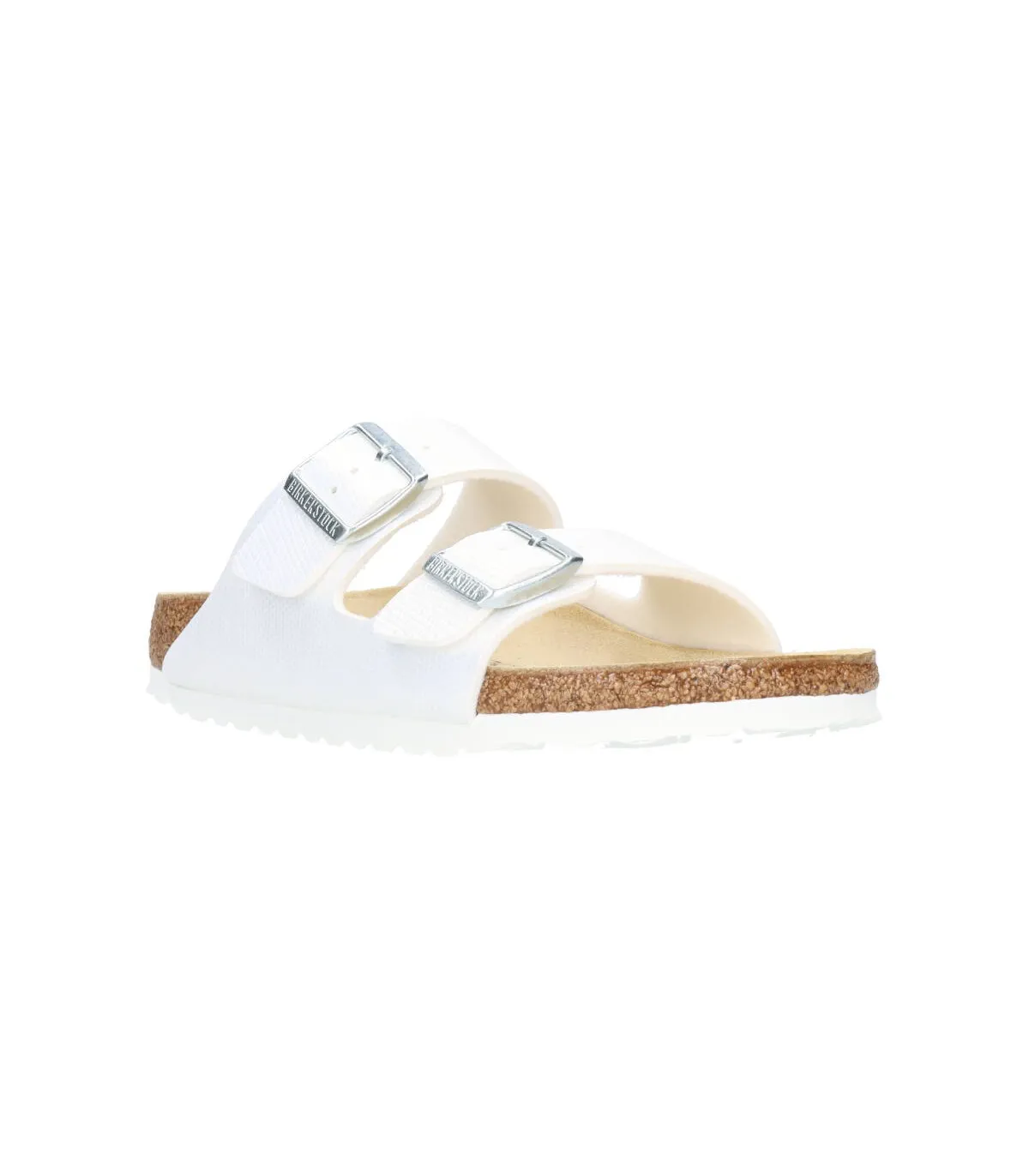 Birkenstock Arizona BF Shiny Lizard White (1026500) Mujer Blanco