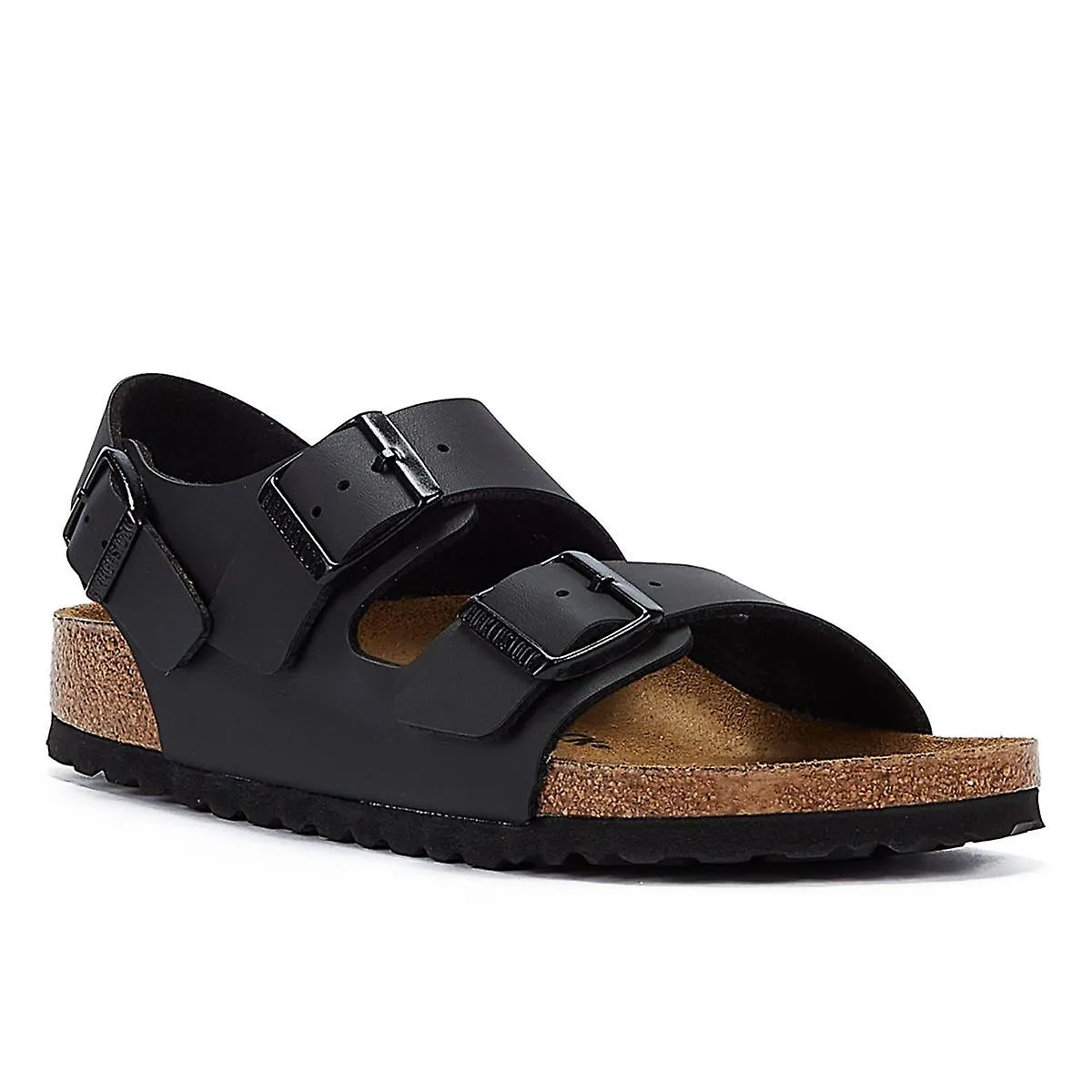 Birkenstock Milano Birko Flor Sandalias estrechas negras