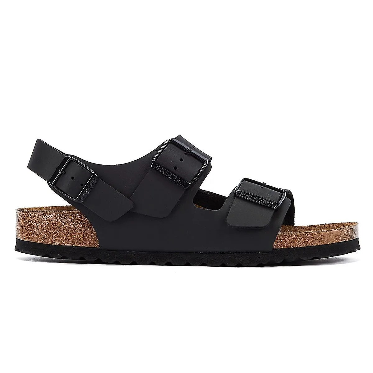 Birkenstock Milano Birko Flor Sandalias estrechas negras