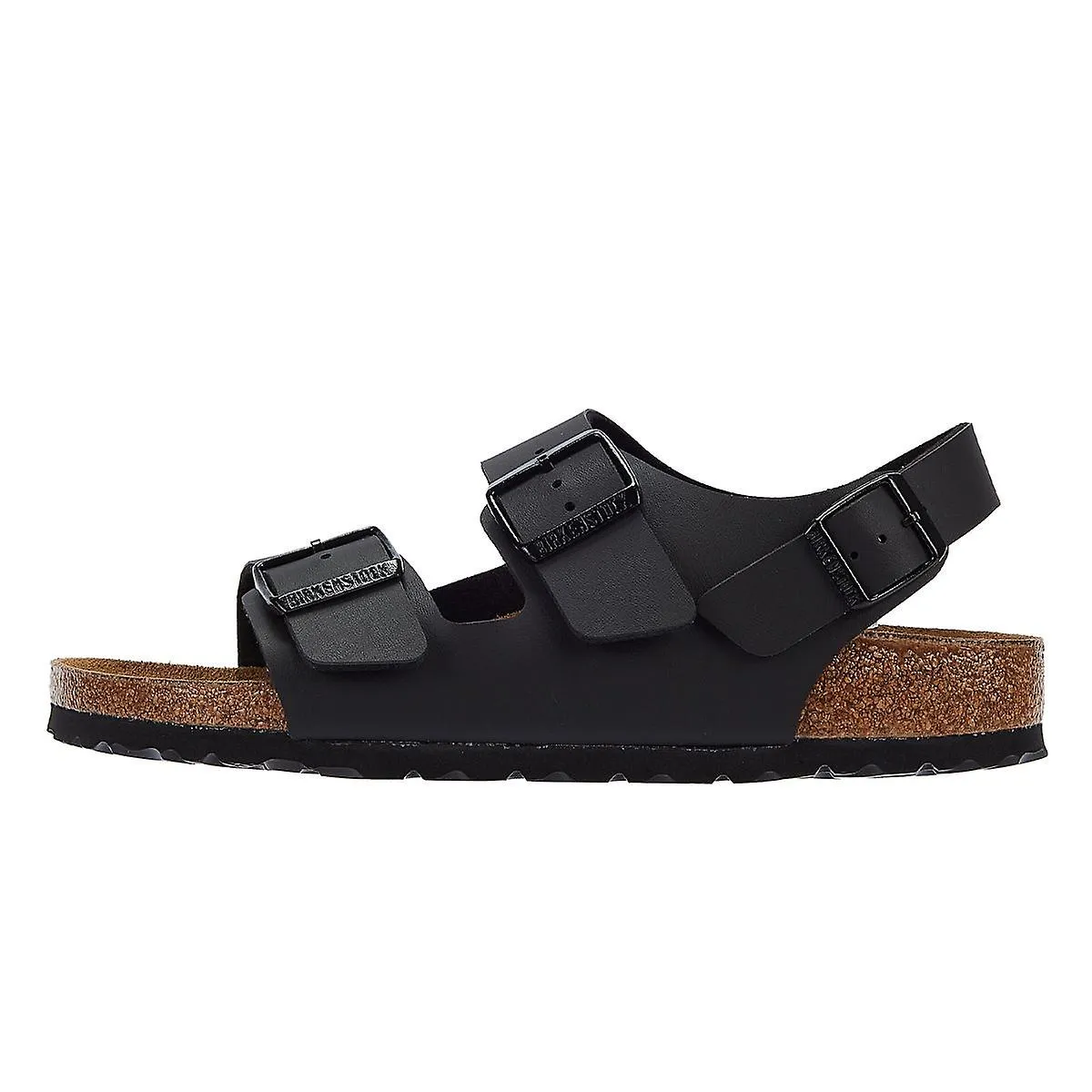 Birkenstock Milano Birko Flor Sandalias estrechas negras