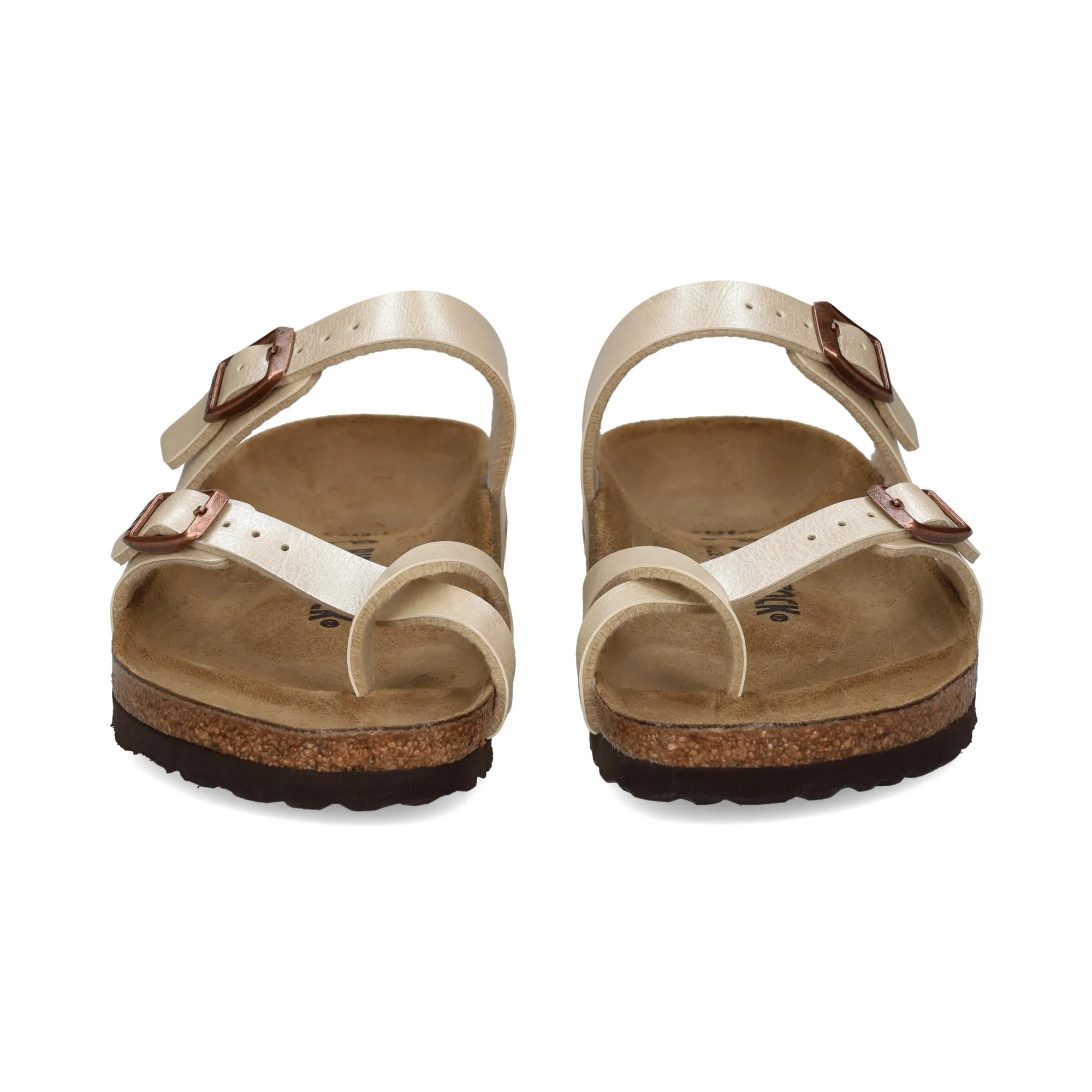 BIRKENSTOCK Sandalias planas de Mujer PEARL WHITE