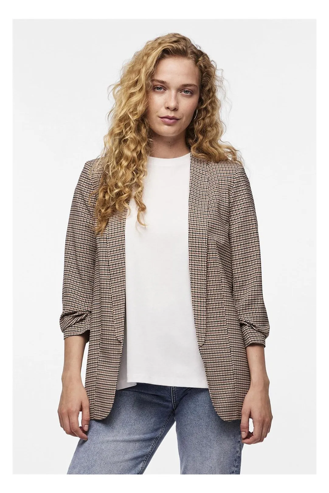 BLAZER ESTAMPADO PCBOSS BEIGE