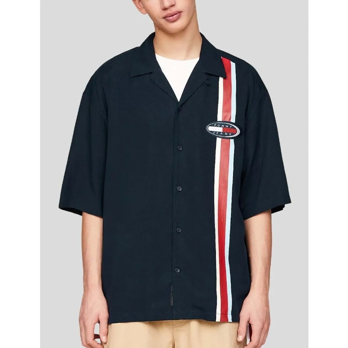 CAMISA  FIT SHORT SLEEVE SHIRT C1G NAVY