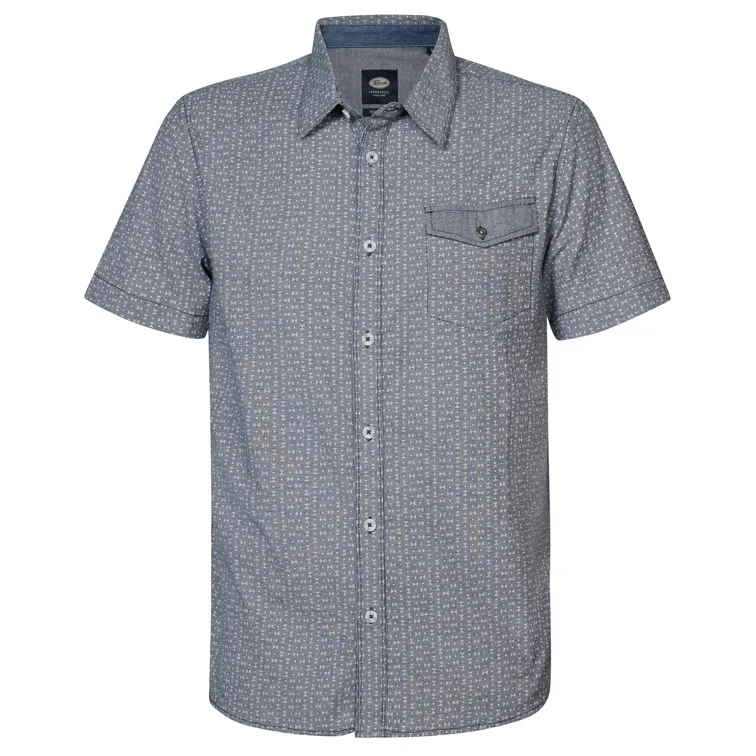 CAMISA HOMBRE  PETROL MEN SHIRT SHORT SLEEVE AOP