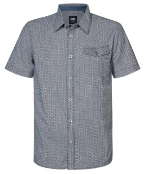 CAMISA HOMBRE  PETROL MEN SHIRT SHORT SLEEVE AOP