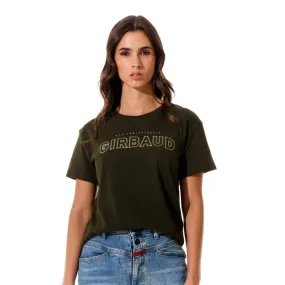 Camiseta Manga Corta Para Mujer Le-Marithé Girbaud