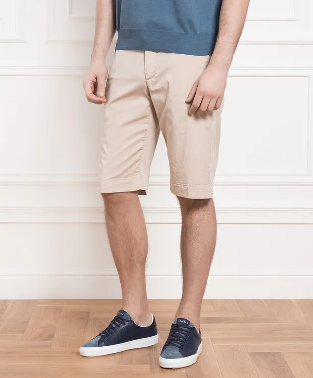 Canali Beige shorts