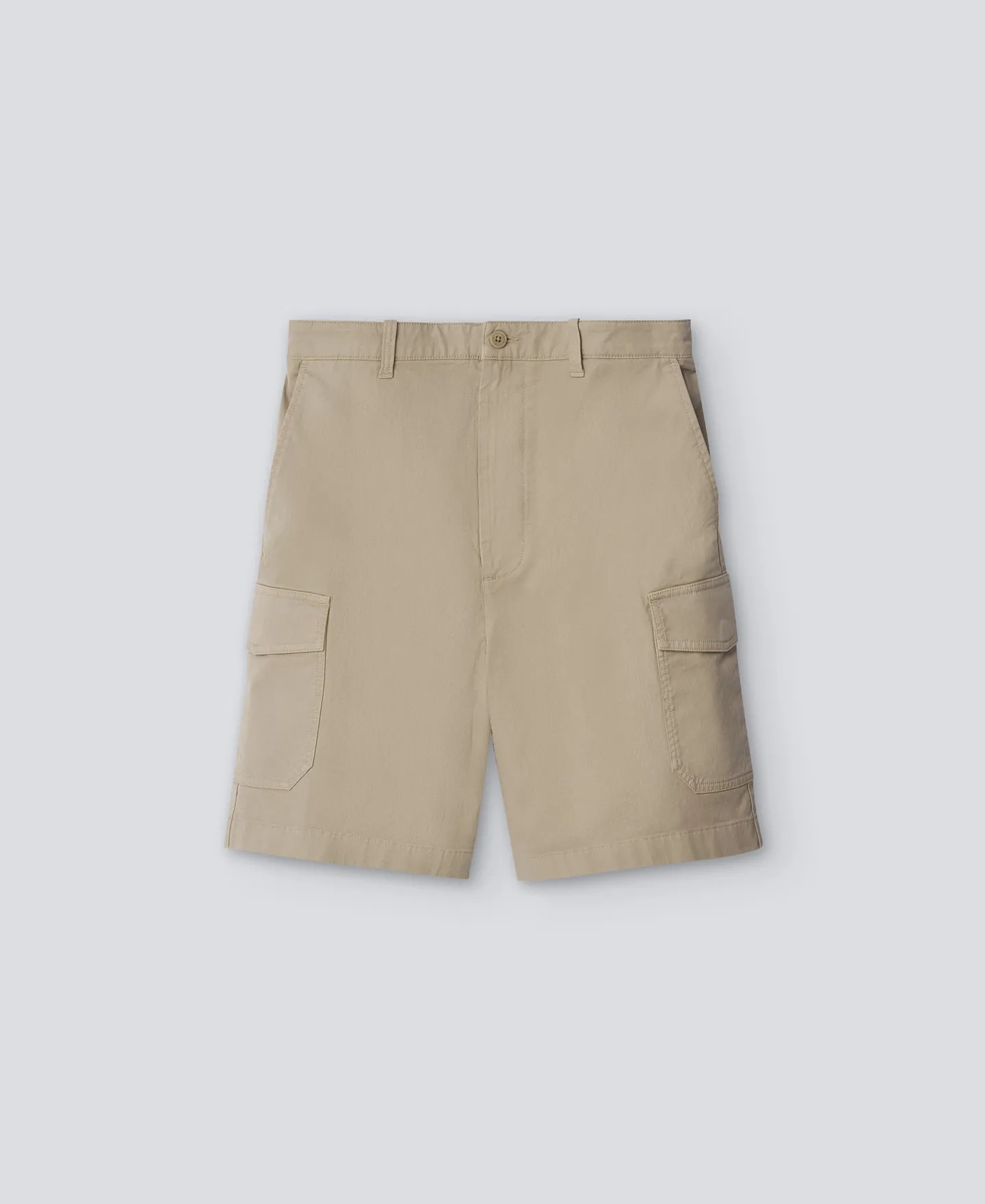 Cotton cargo bermuda shorts man