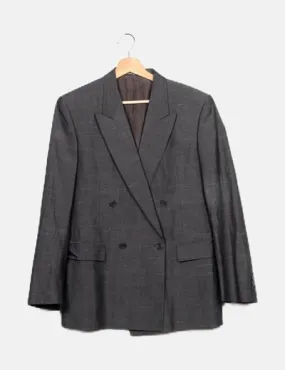 El Corte Inglés Blazer gris jaspeada