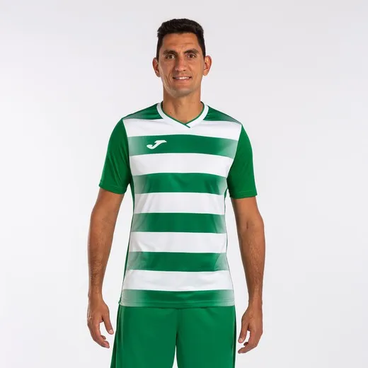 Europa V Short Sleeve T-Shirt Green White