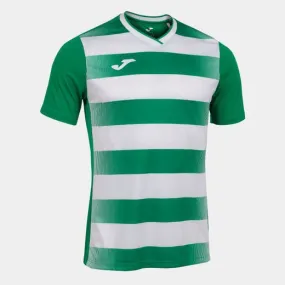 Europa V Short Sleeve T-Shirt Green White