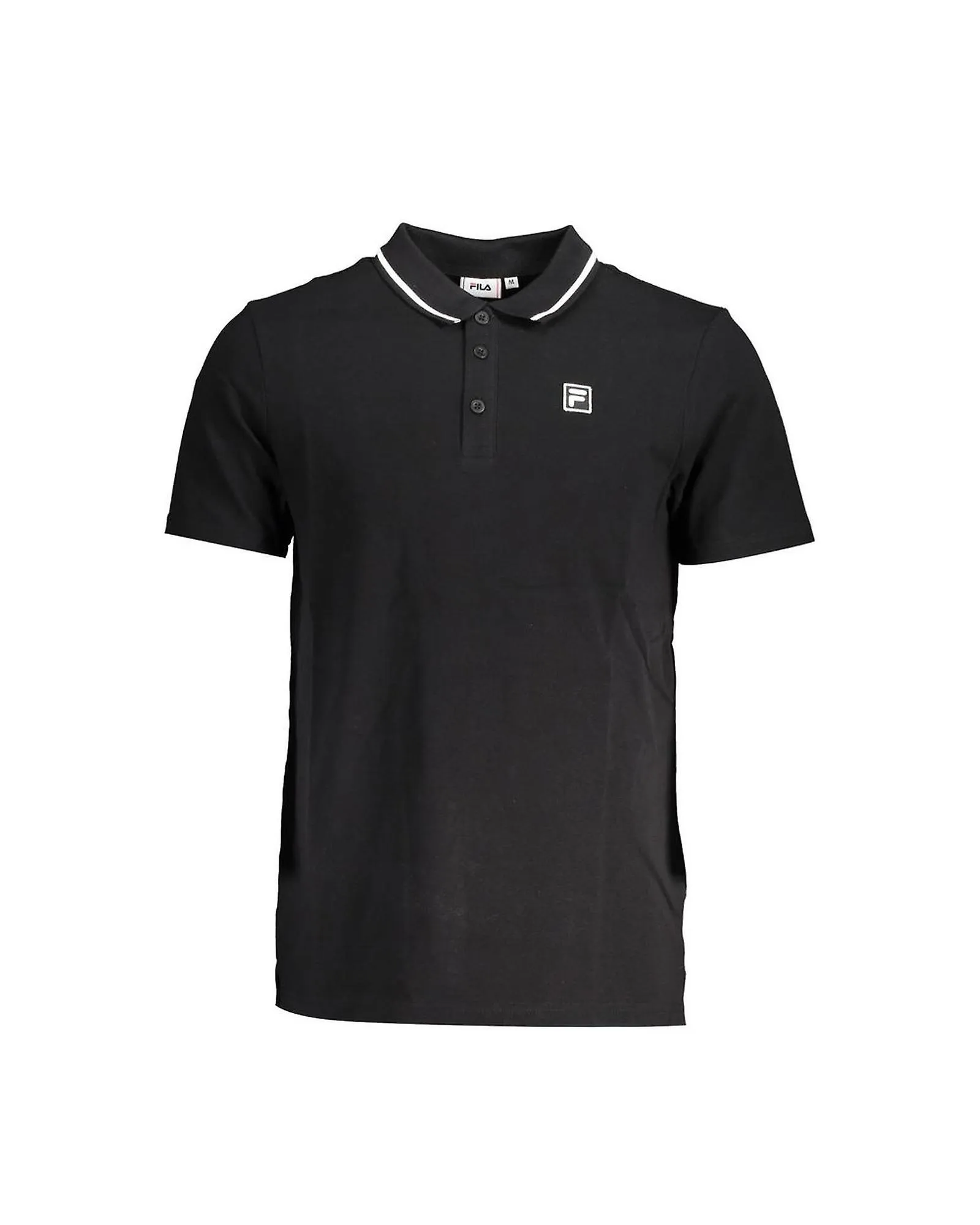 Fila Short Sleeve  Polo Shirt with Contrast Details and Logo