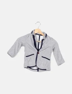 H&M Blazer gris combinada