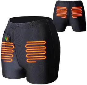 Heated Trousers, Unisex Battery Heated Boxer Briefs Warm Pants Shorts Electric Thermal Underwear Bottom Compatible With Men Wome