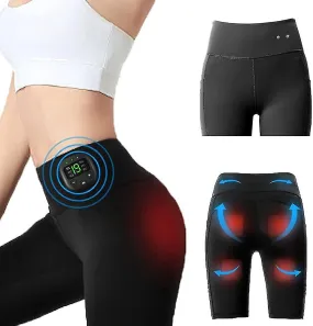 High Waist Shorts Yoga Pants With Ems Muscle Stimulator Rechargeable  Buttock Ultimate Ems Stimulator For Men And Women 8 Modes 