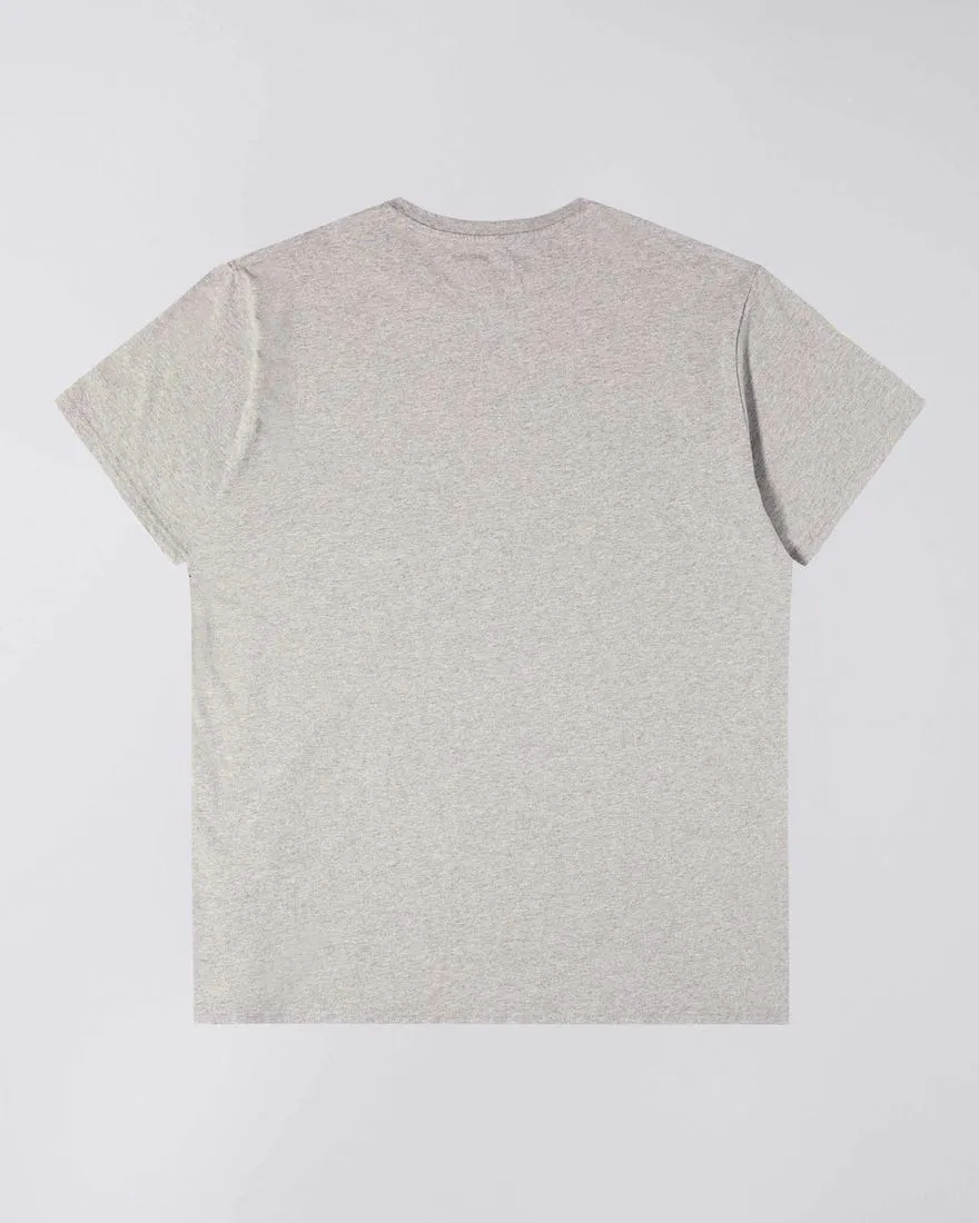 JAPANESE SUN TS COTTON SINGLE JERSEY GREY MARL GARMENT