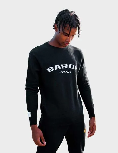 Jersey Baron Filou Knit Pullover negro unisex