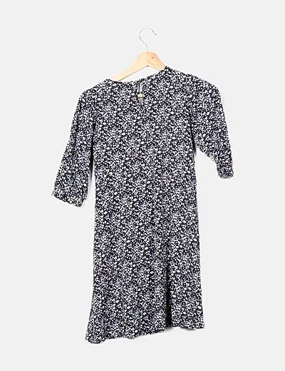 KIDS ONLY Vestido negro floral