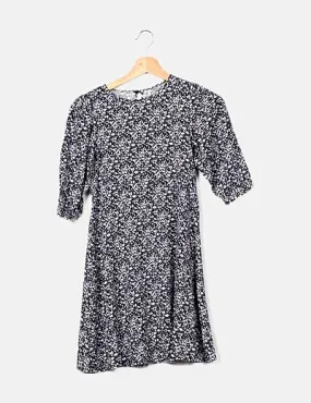 KIDS ONLY Vestido negro floral