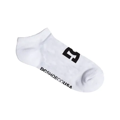 MEDIAS DCSHOES BLANCO Y NEGRO SOCK PACK X2 NIÑO