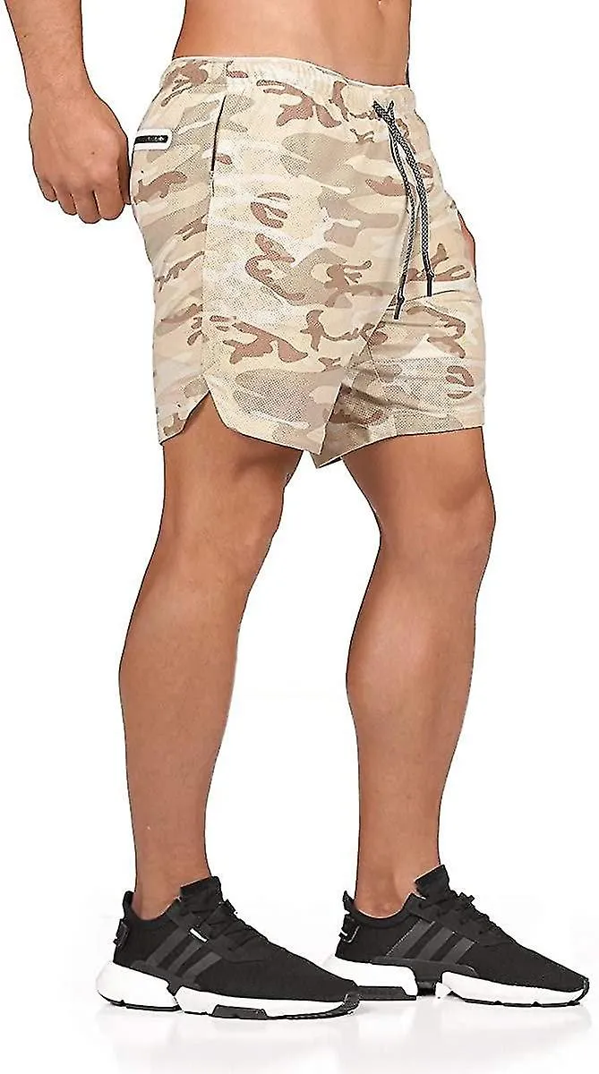 Men's 2 In 1 Ed Running Short Out Jersey Short