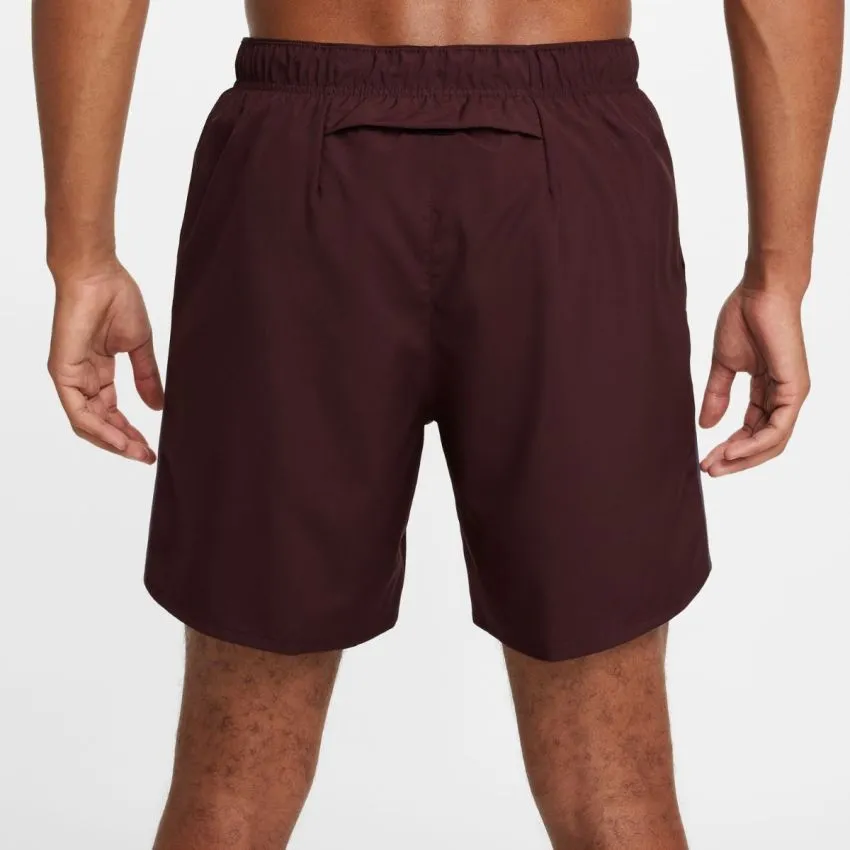 Nike Hombre Shorts Dri-FIT Challenger 7in Brief-Lined Shorts Rojo 