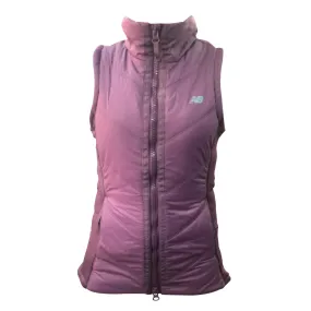 Parka Sin Mangas Mujer New Balance Burdeo