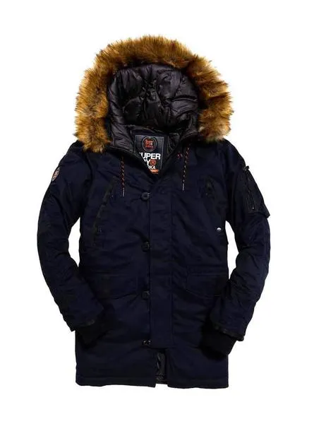 parka superdry sdx marino hombre