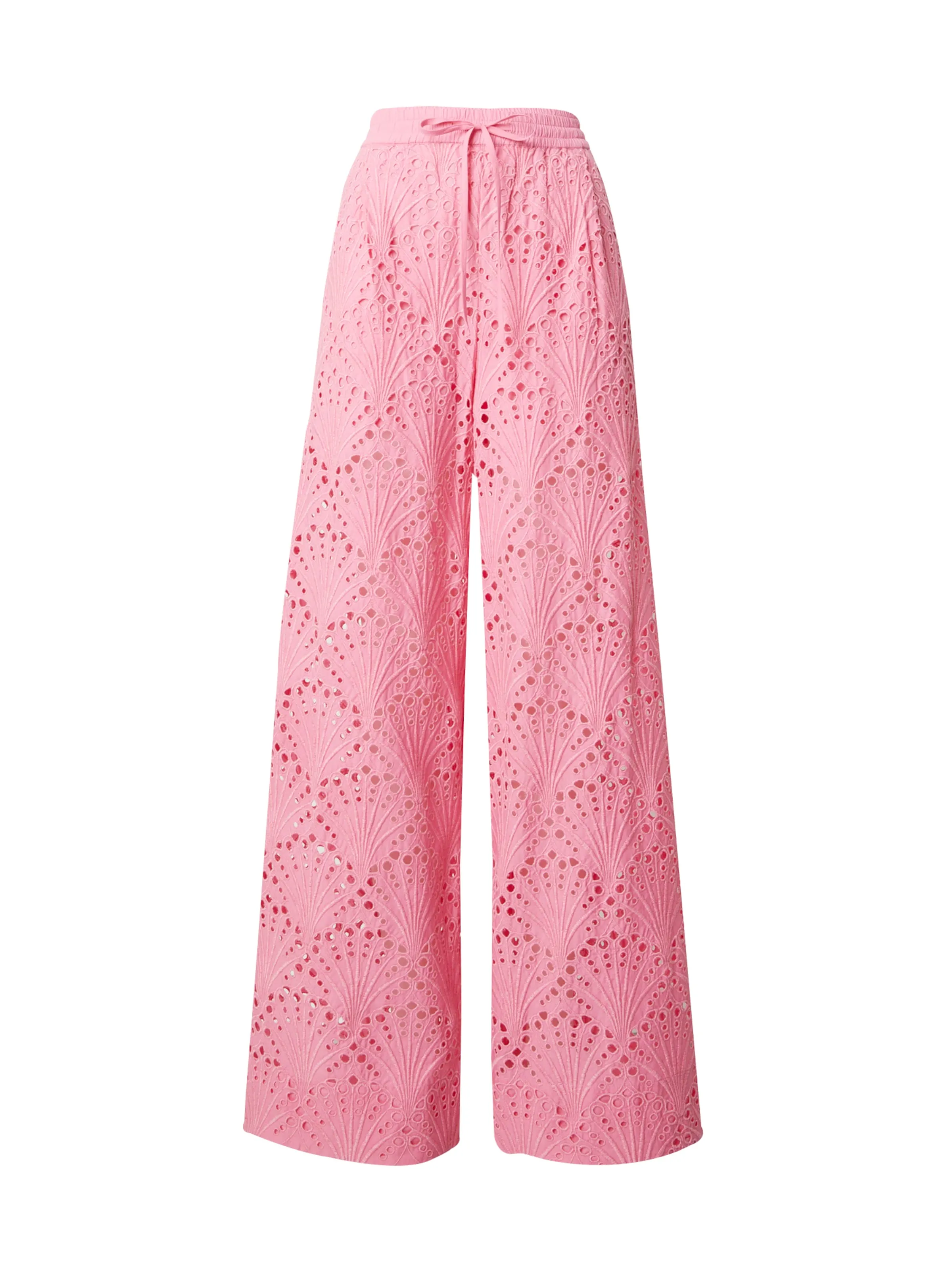 Pierna ancha Pantalón Essentiel Antwerp en Altrosa