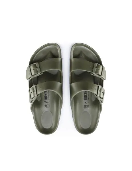 Sandalia Birkenstock Eva verde mujer