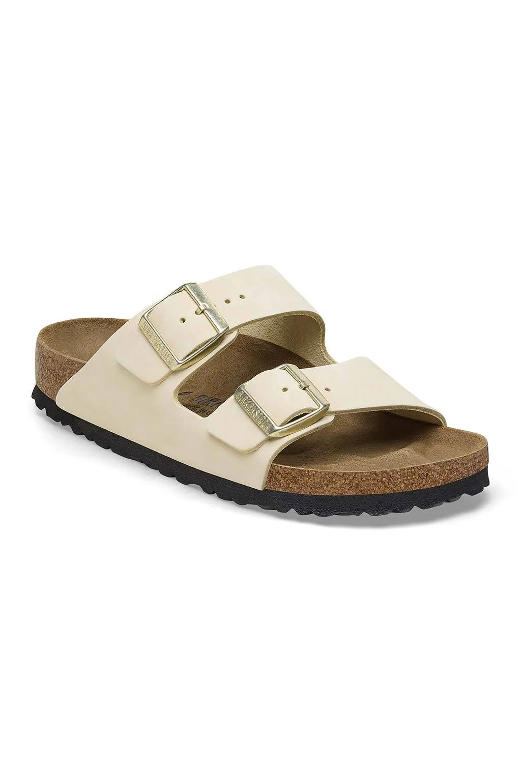 Sandalia Mujer Birkenstock Arizona piel nobuk 1026711 ecru