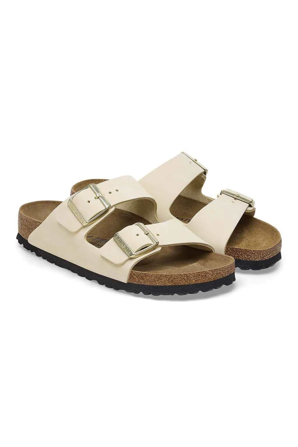 Sandalia Mujer Birkenstock Arizona piel nobuk 1026711 ecru