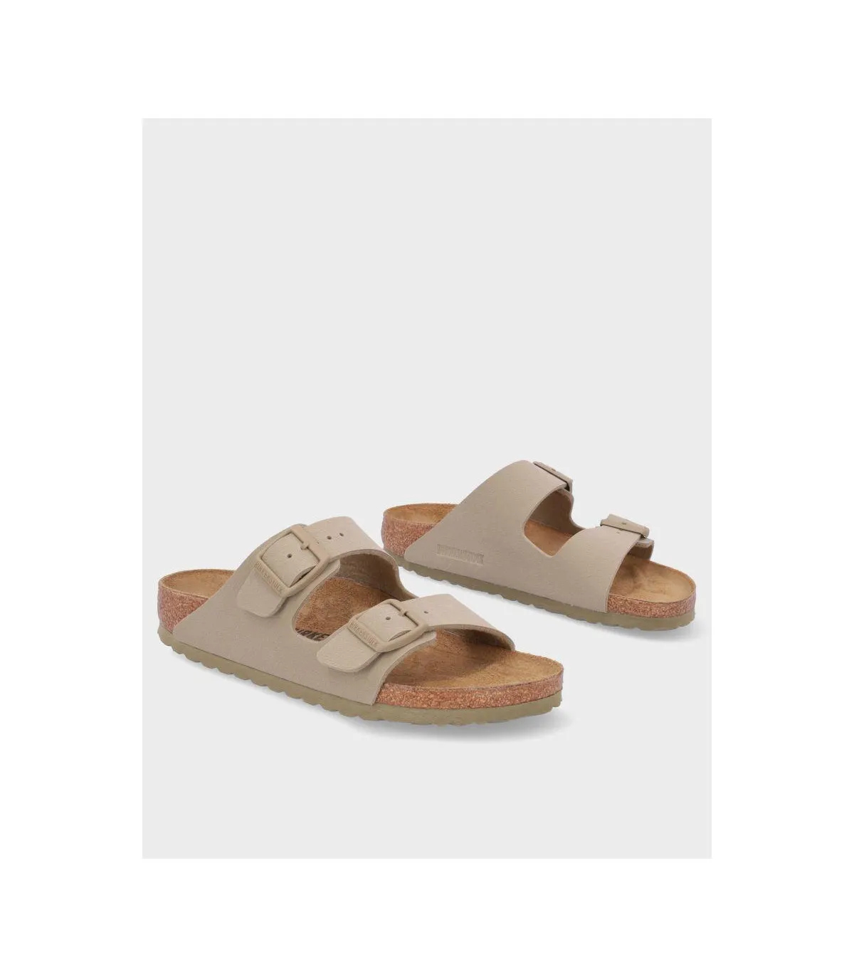 SANDALIA PLANA BIRKENSTOCK ARIZONA BF FADED KHAKI