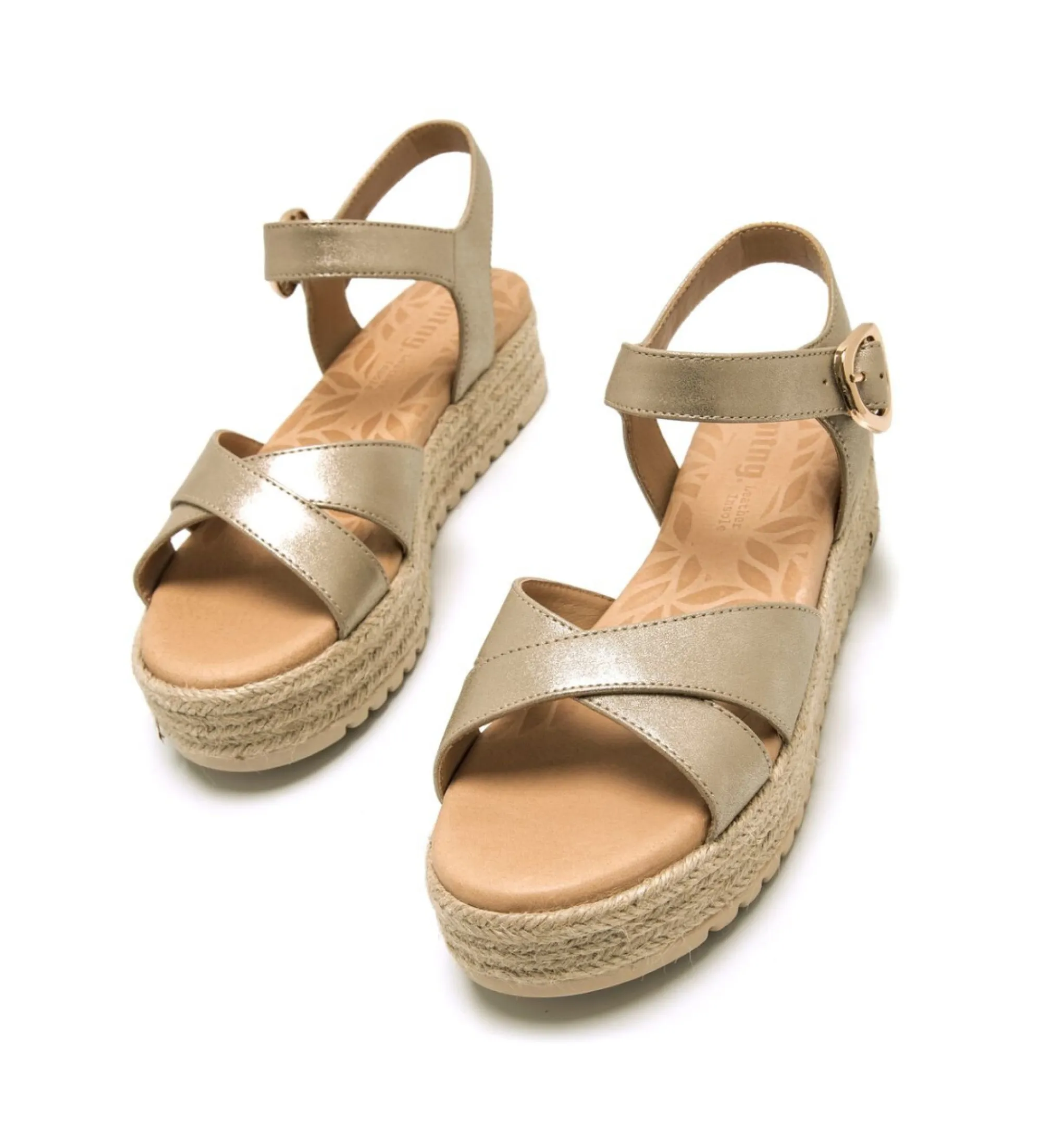 Sandalias Amelie dorado