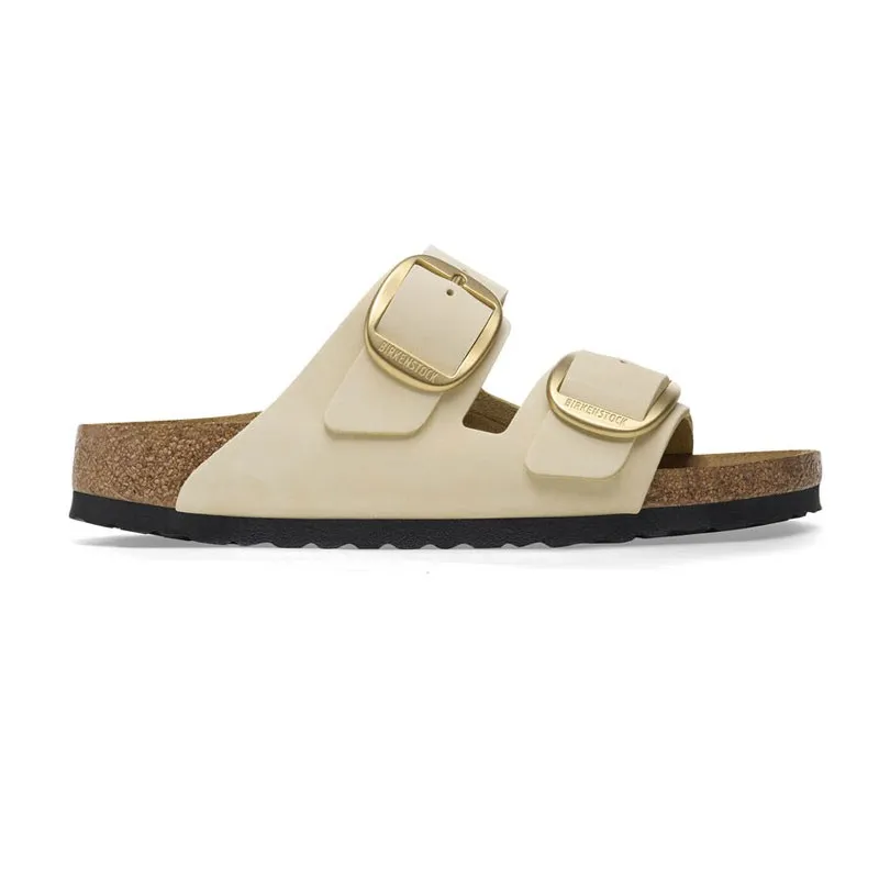 Sandalias Bio Birkenstock Arizonabigbucke Mujer Beig