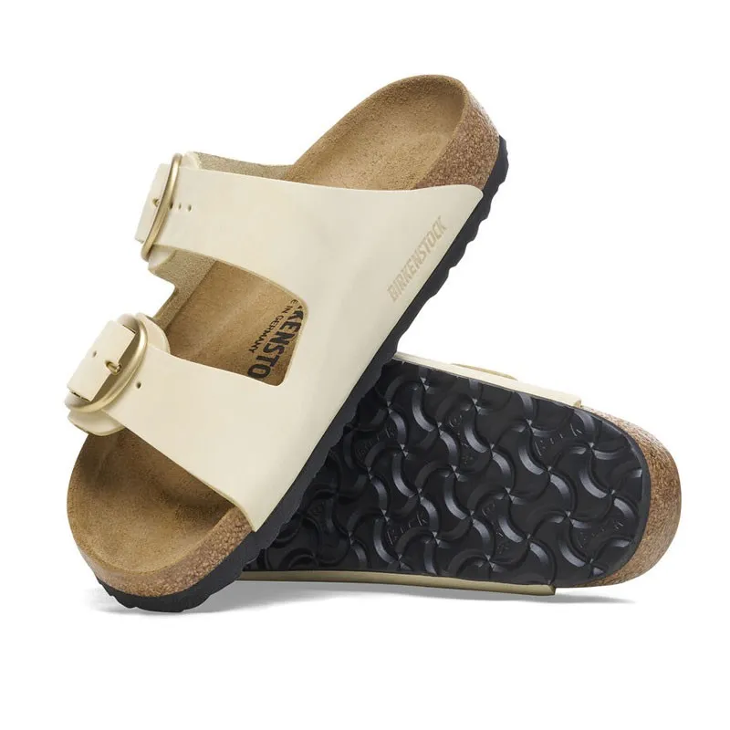 Sandalias Bio Birkenstock Arizonabigbucke Mujer Beig