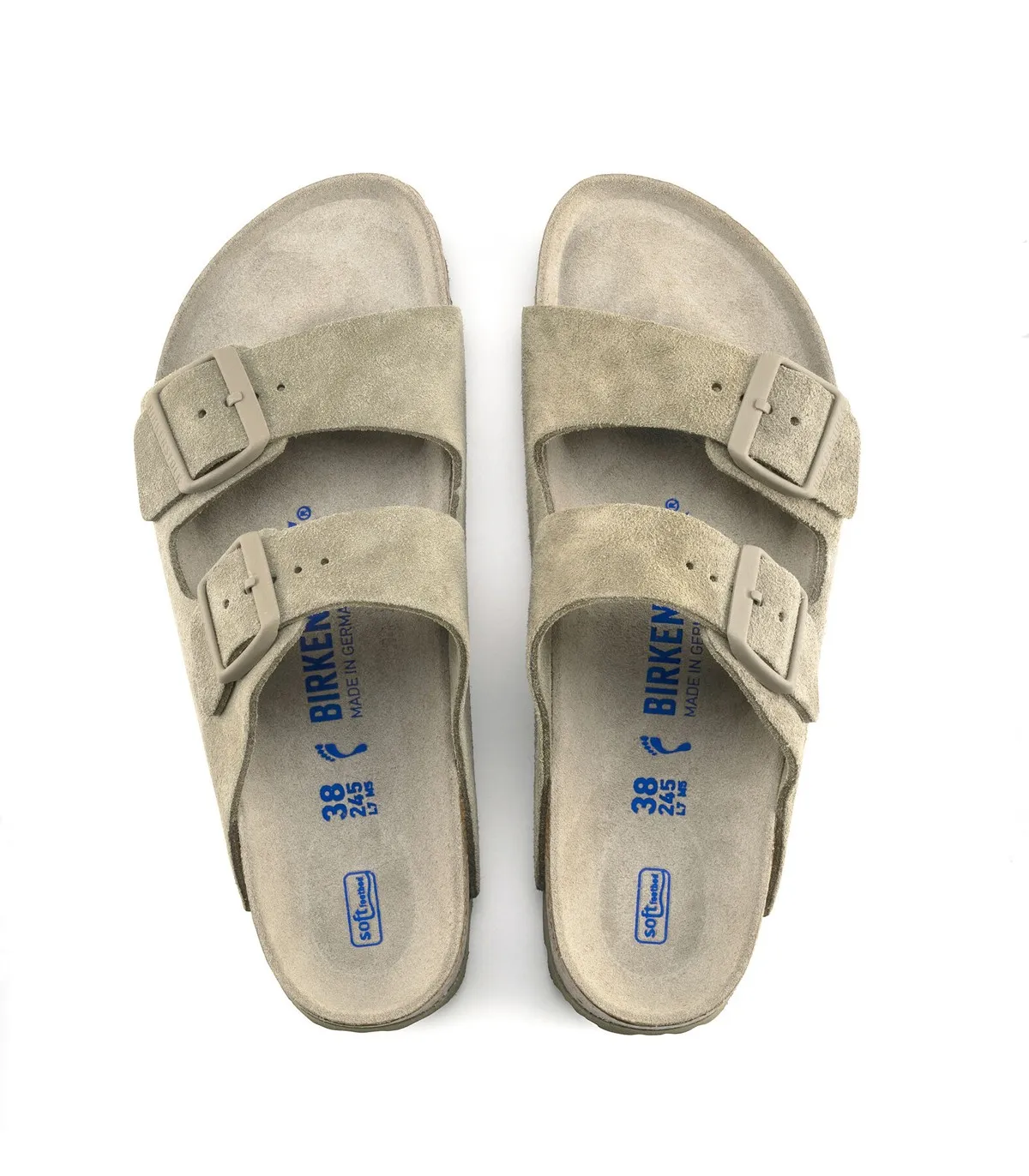 SANDALIAS BIO DE ANTE BIRKENSTOCK ARIZONA SFV 1019088 KAKI