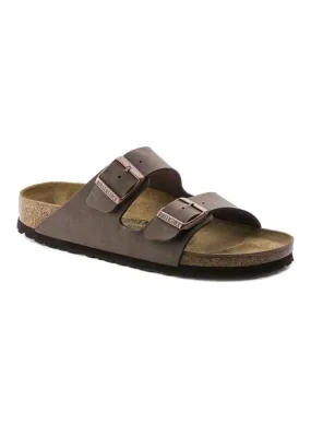 Sandalias Birkenstock Arizona Birko-Flor Nubuck Mocha para mujer y hombre