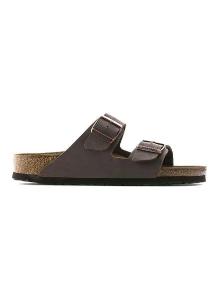 Sandalias Birkenstock Arizona Birko-Flor Nubuck Mocha para mujer y hombre