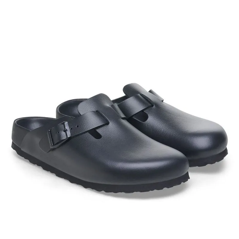 Sandalias Birkenstock Boston Eva Hombre Negro