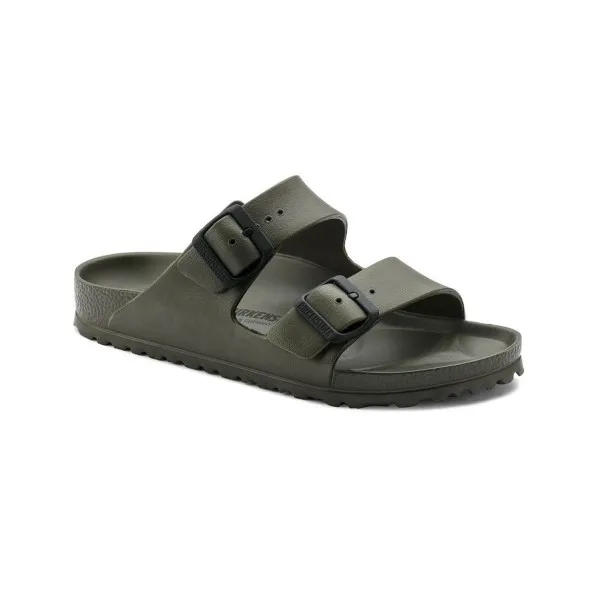 Sandalias Birkenstock horma estrecha 1019152 Arizona Eva Kaki Mujer