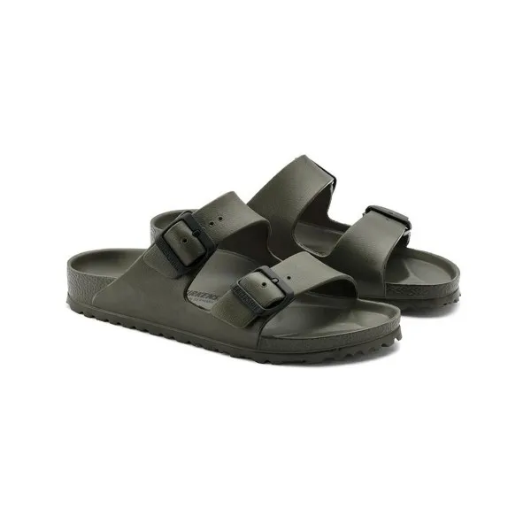 Sandalias Birkenstock horma estrecha 1019152 Arizona Eva Kaki Mujer