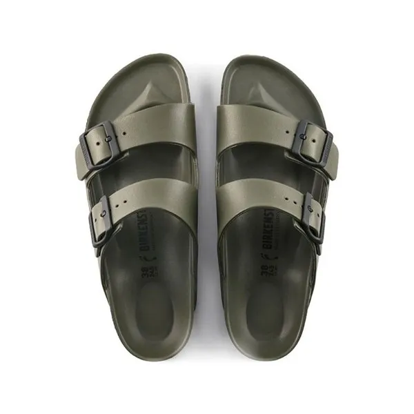 Sandalias Birkenstock horma estrecha 1019152 Arizona Eva Kaki Mujer