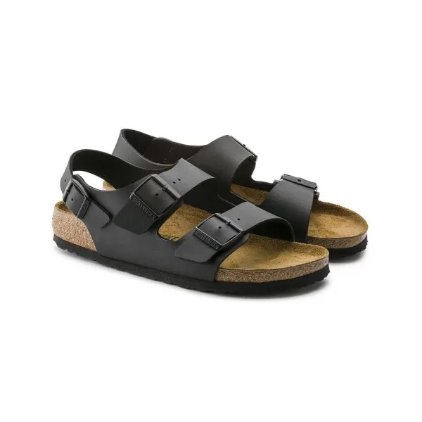 Sandalias Birkenstock horma estrecha 34793 Milano Black Unisex