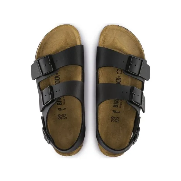 Sandalias Birkenstock horma estrecha 34793 Milano Black Unisex