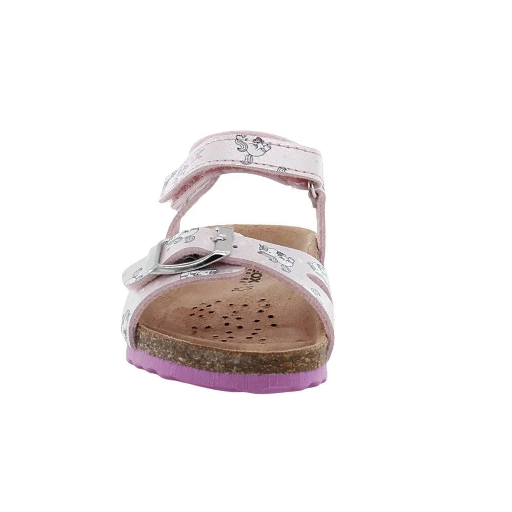 Sandalias Geox Roxanne Chalki Rosa