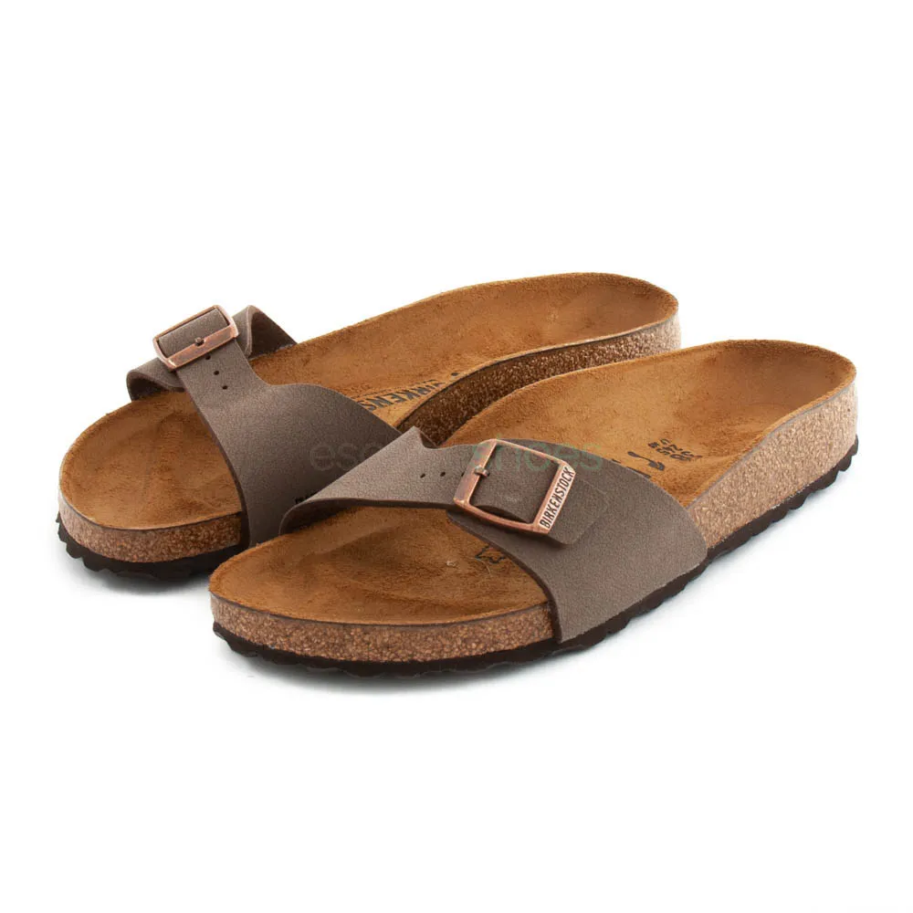 Sandálias BIRKENSTOCK 40093 Madrid Nubuck Mocca