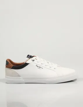  sapatilhas PEPE JEANS Kenton Court - Pms30839 en Branco 80339