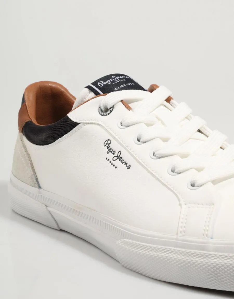  sapatilhas PEPE JEANS Kenton Court - Pms30839 en Branco 80339